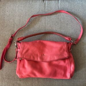 kate spade coral pink Cobble Hill Little Minka crossbody bag with top handle